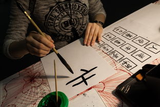 日本品牌毛笔字书法，传统艺术的现代演绎